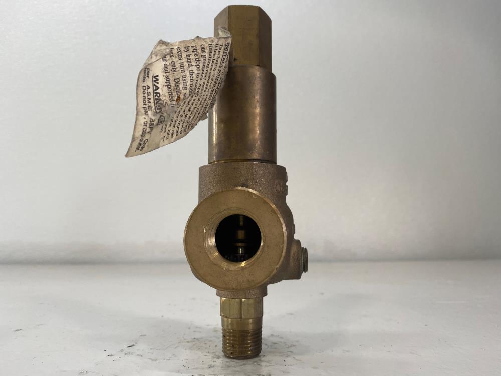 Kunkle 1/2" x 3/4" NPT 80# Bronze Relief Valve 912BDCM01-JE